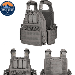 gilet tactique police coloris gris