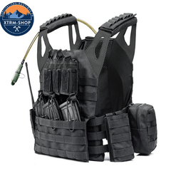 gilet tactique porte plaque vue d'ensemble