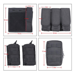 gilet tactique souple vue latérale