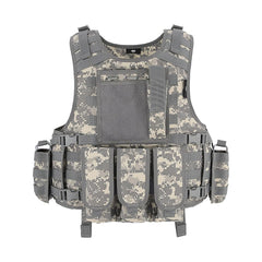 gilet tactique souple coloris acu taille unique