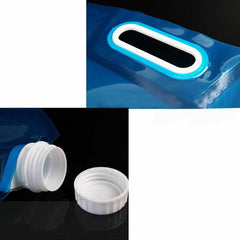 gourde poche à eau de survie compacte vide