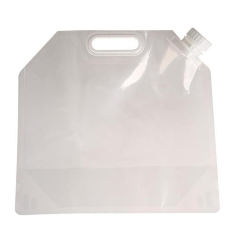 gourde poche à eau de survie coloris transparent