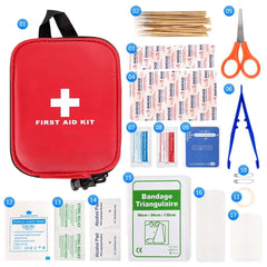 kit de secours 100 en 1 matériel d'urgence