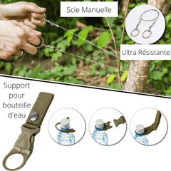 Kit de survie apocalypse trousse de secours