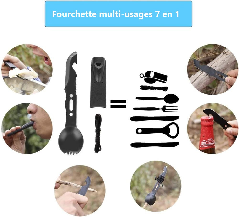 Kit de survie avancé accessoires