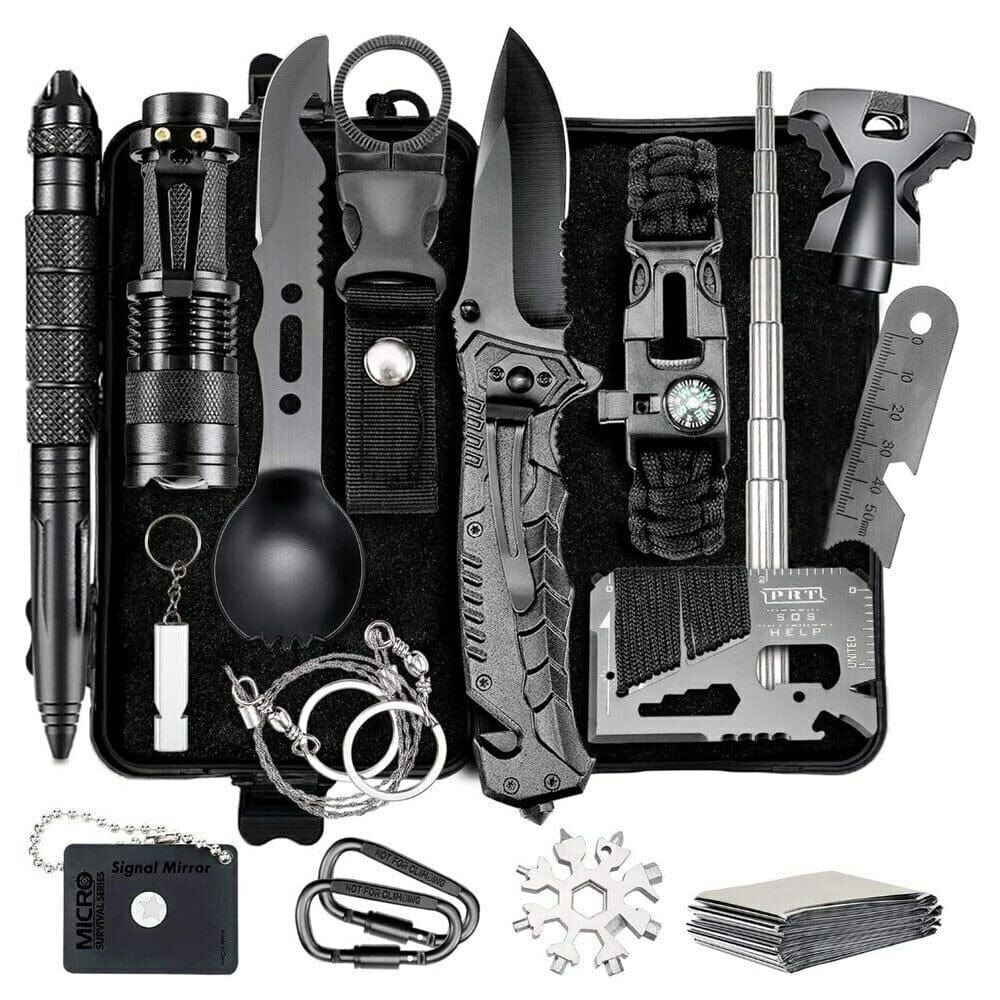 Kit de survie effondrement outils de survie
