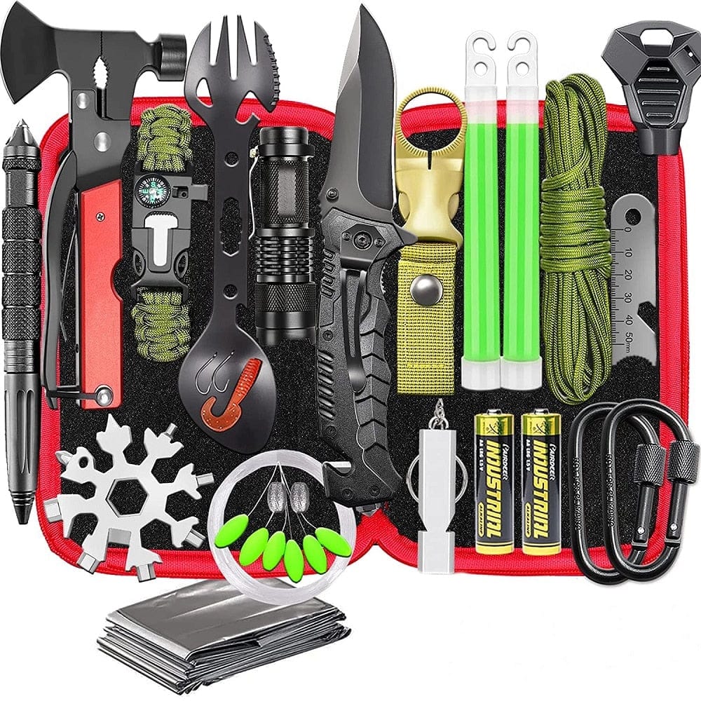 Kit de survie outdoor outils multifonctions