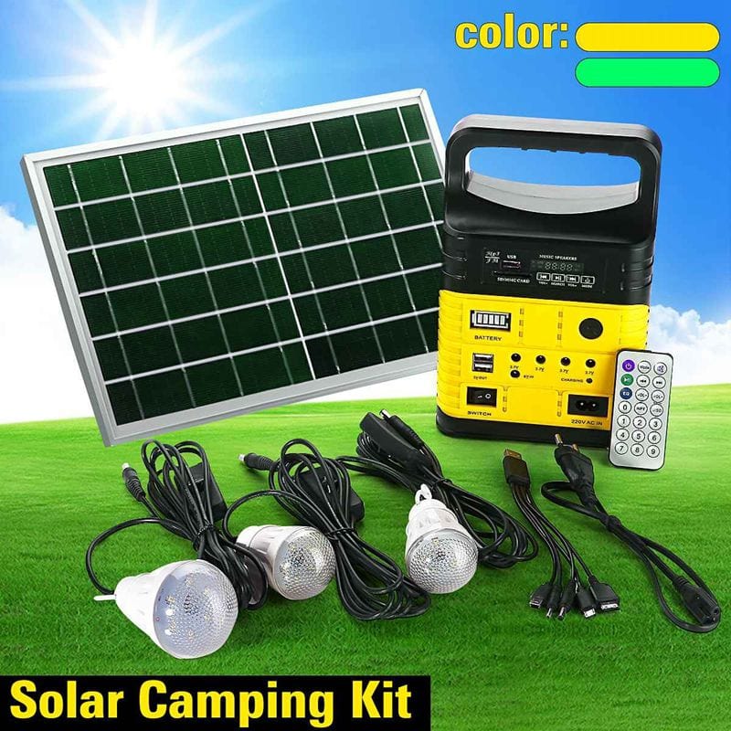 mini panneau solaire avec batterie intégrée