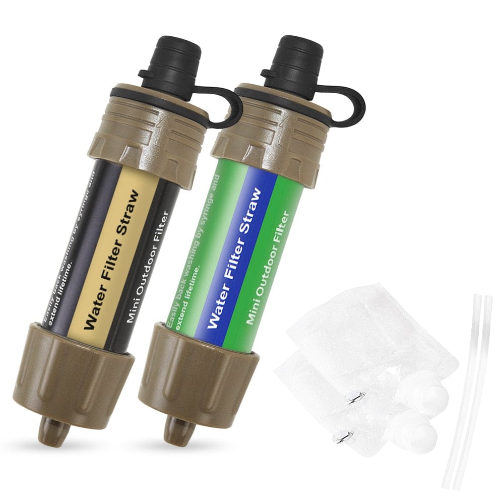 Paille filtrante eau d'urgence dimensions