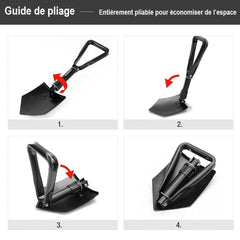 pelle multifonction survie workpro vue d'ensemble