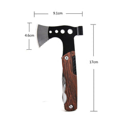 petite hache multifonction de survie manche ergonomique