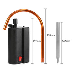 pompe à eau robinet outdoor montée sur bidon