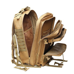 sac à dos militaire désert vue d'ensemble