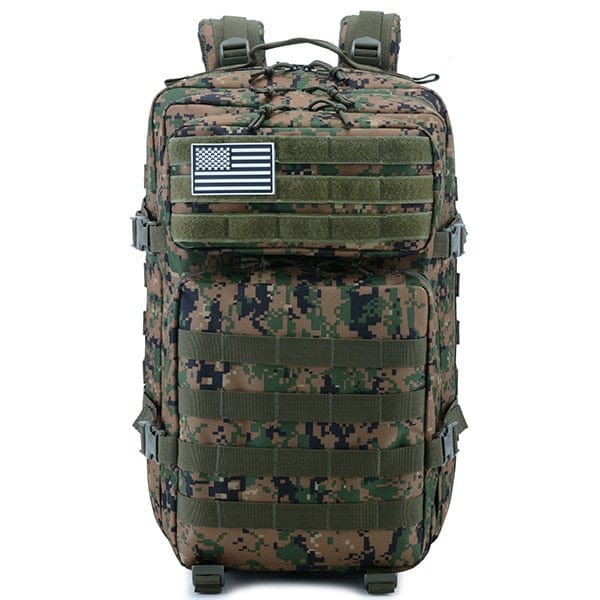 sac à dos militaire marine coloris jungle digital