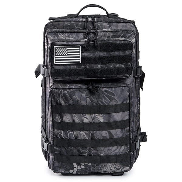 sac à dos militaire marine coloris noir serpent