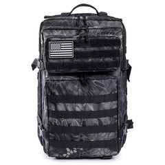 sac à dos militaire marine coloris noir serpent
