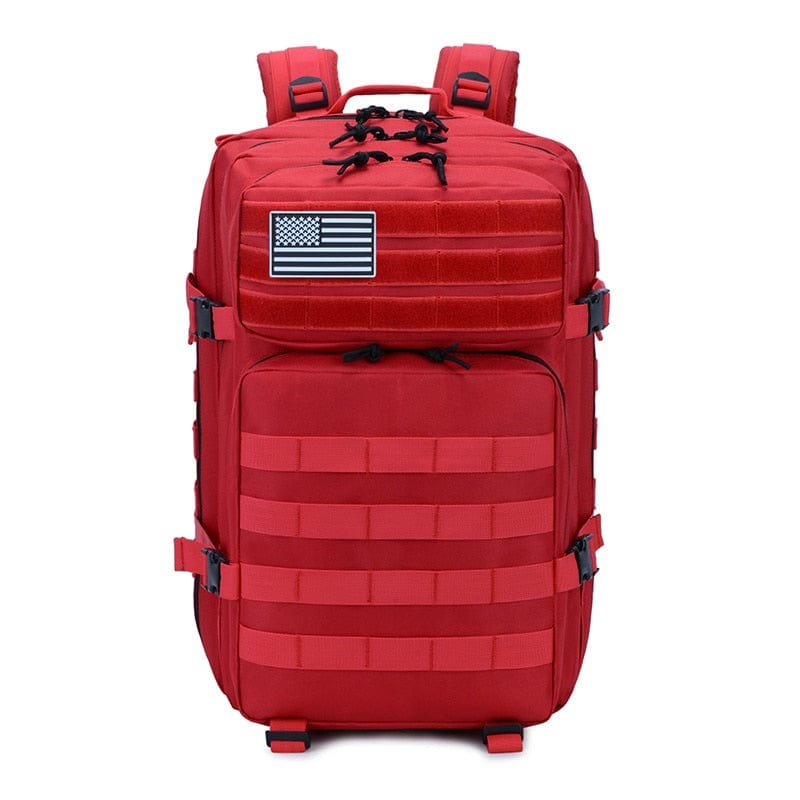 sac à dos militaire marine coloris rouge