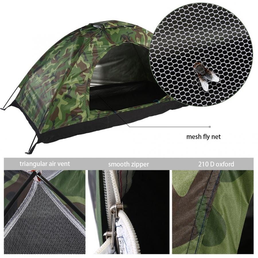 Tente militaire camouflage