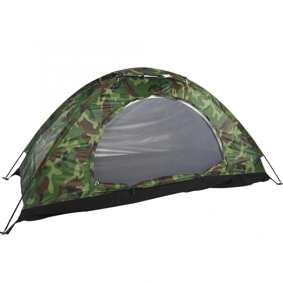 Tente militaire vue d'ensemble