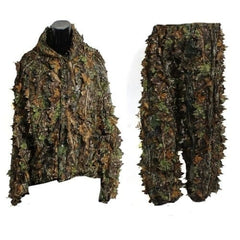 tenue de camouflage de survie vue d'ensemble
