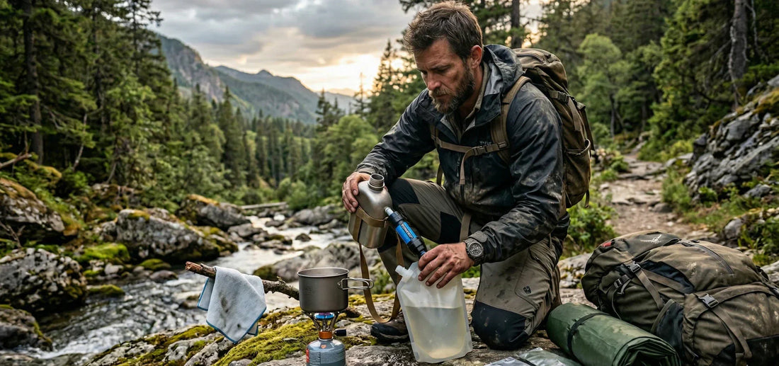 Trouver de l'eau potable en situation de survie
