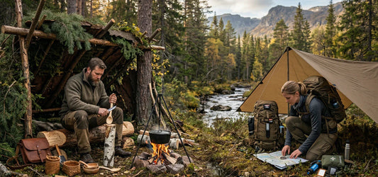 Différence entre bushcraft et survivalisme