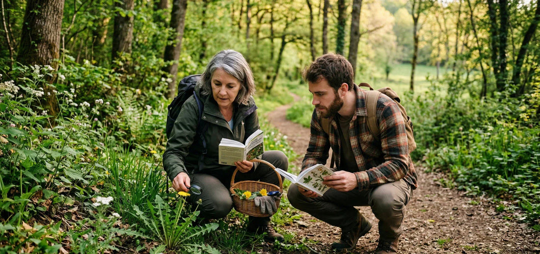 Identifier les plantes comestibles dans la nature