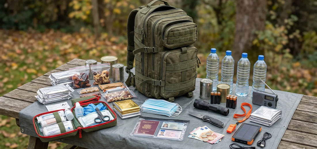 Contenu d'un kit de survie