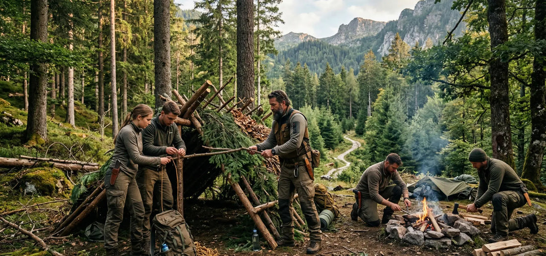 Où faire un stage de survie