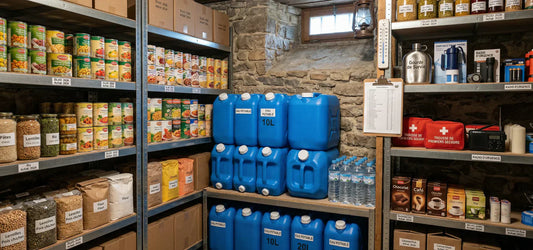 Stock de nourriture survivaliste