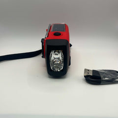 Radio de survie dynamo écran et boutons de commande