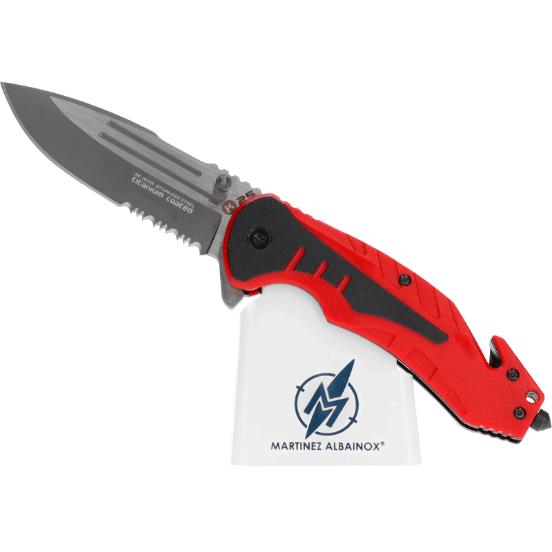 couteau pliant tactique k25 vue de face