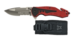 couteau pliant tactique k25 manche détaillé