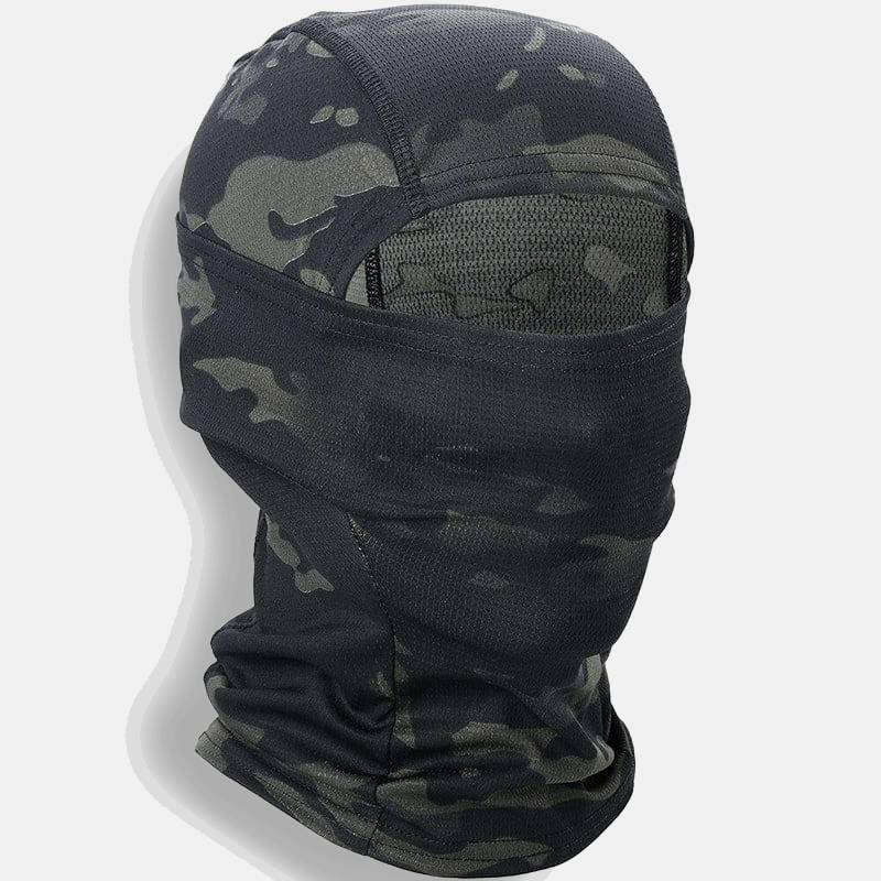 cagoule camouflage multifonction tissu détaillé
