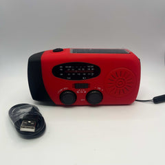 Radio de survie dynamo vue de face détaillée