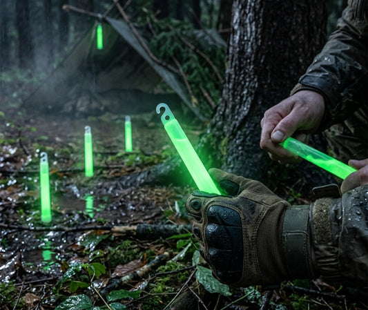 5 bâtons lumineux de secours en situation