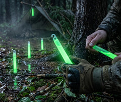 5 bâtons lumineux de secours en situation
