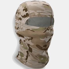 cagoule camouflage multifonction coutures renforcées