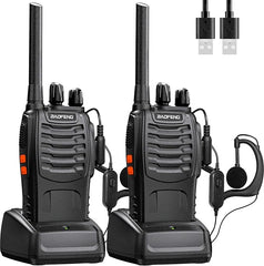 Talkie walkie de chasse Baofeng écran et clavier