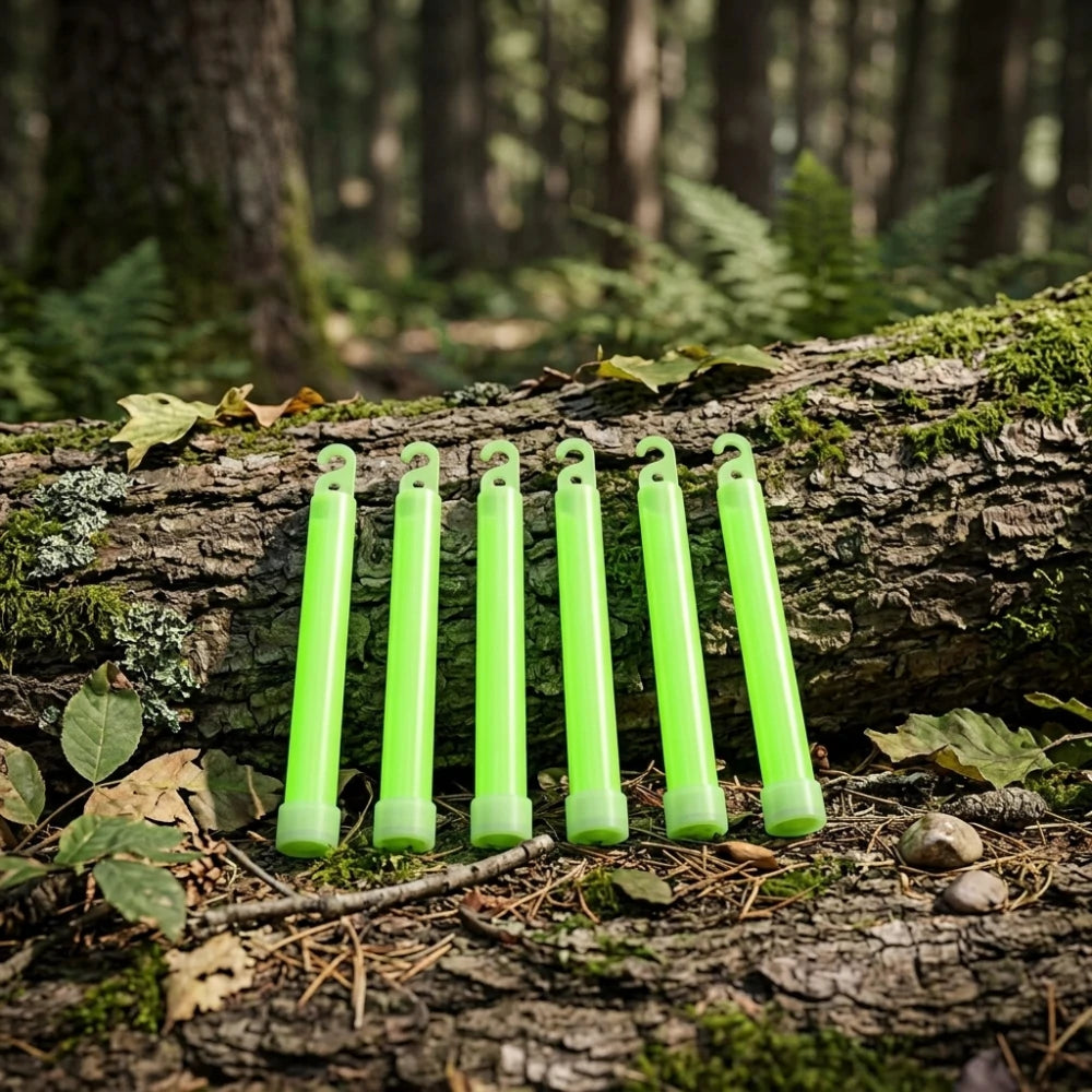 10 Bâtons Fluorescents de Survie