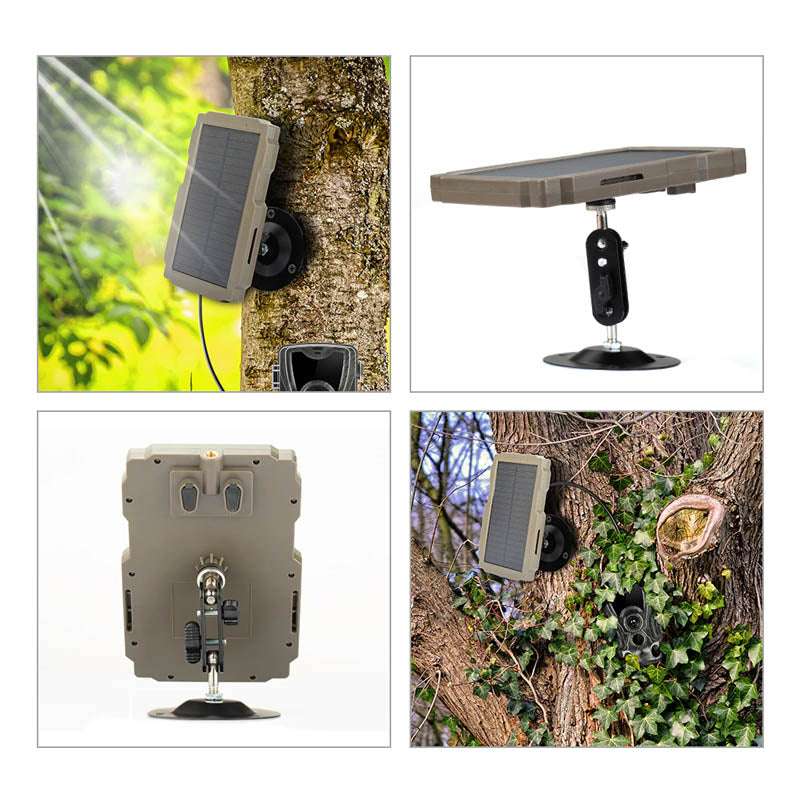 caméra de chasse tr-91x 4g solaire panneau solaire
