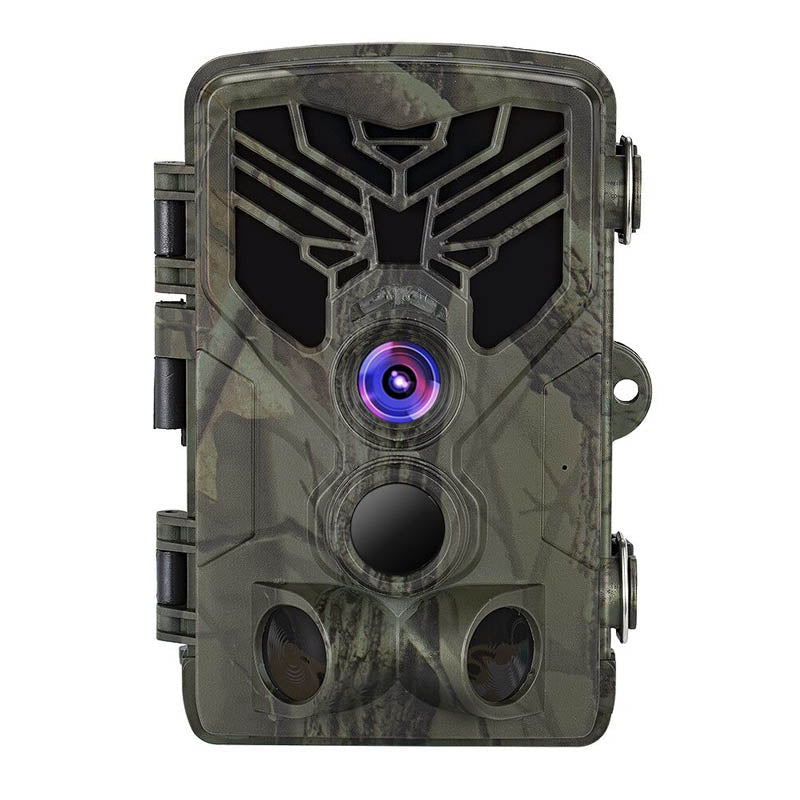 caméra de chasse tr-80a infrarouge invisible fixée à un arbre