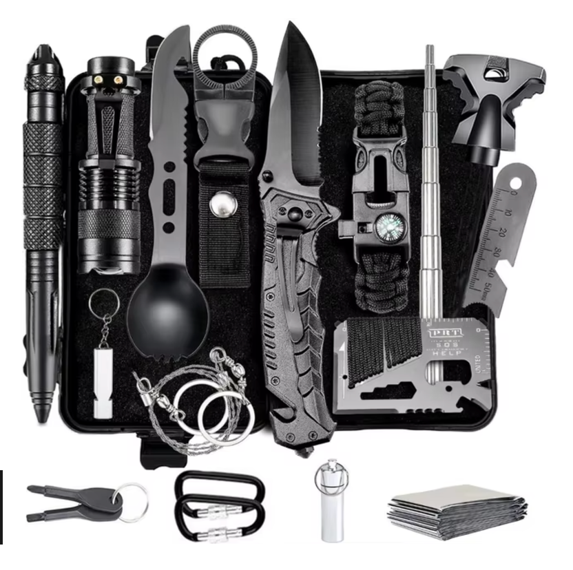Kit de survie avancé contenu détaillé