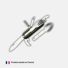 kit couvert de survie avec couteau