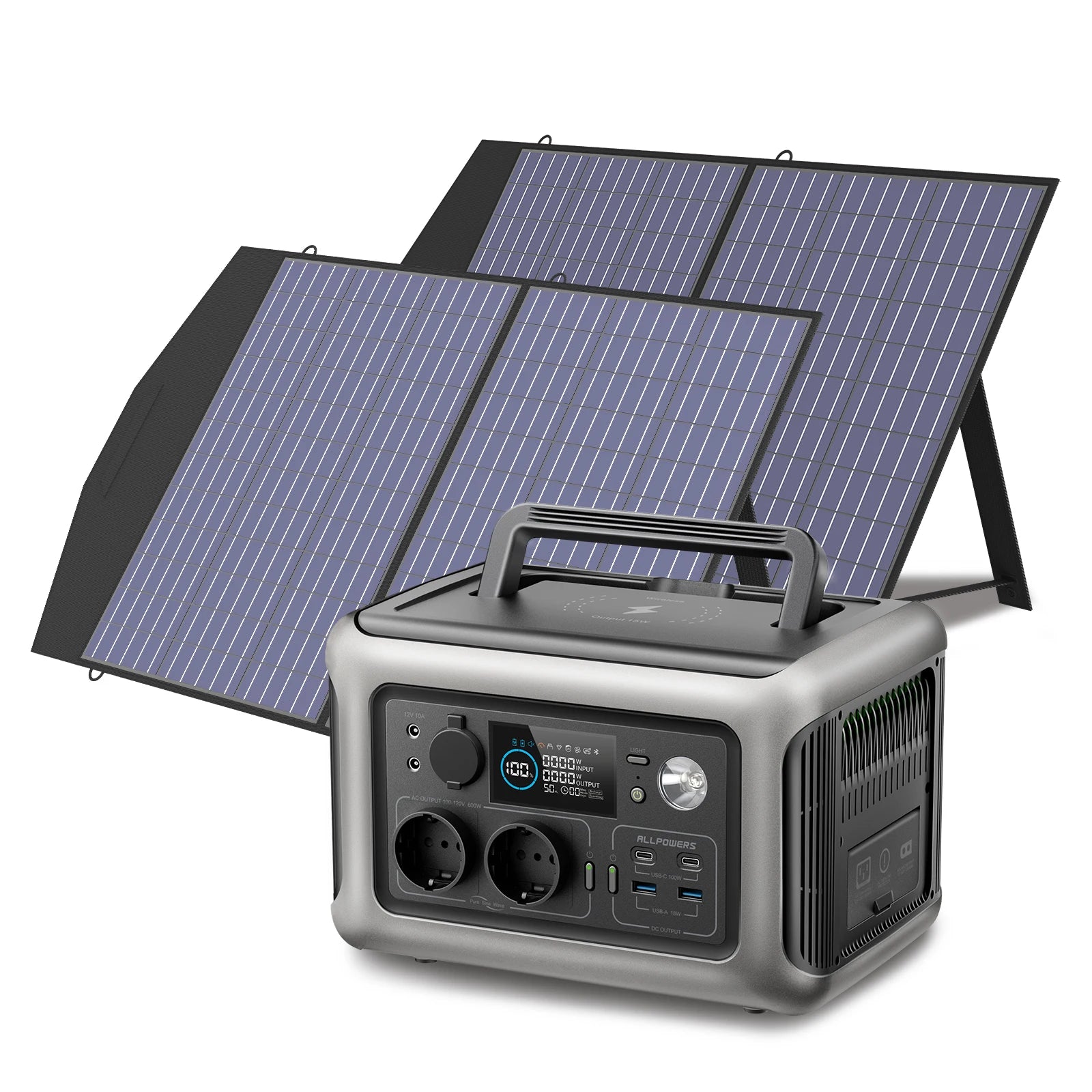 générateur solaire allpowers r600 en utilisation outdoor