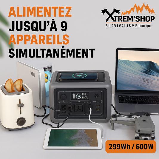 générateur solaire allpowers r600 capacité de charge