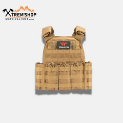gilet tactique multipoches vue de face