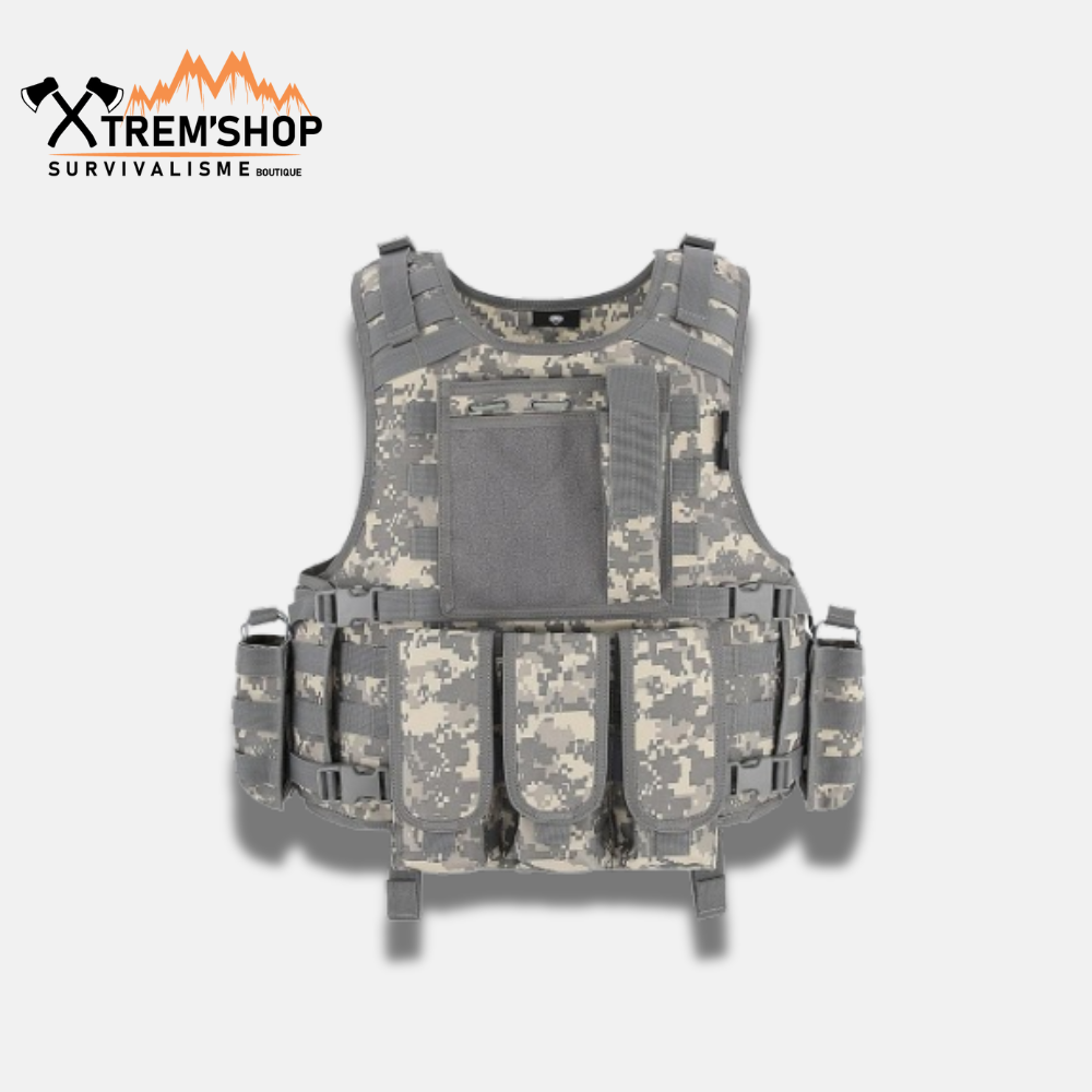gilet tactique souple vue d'ensemble