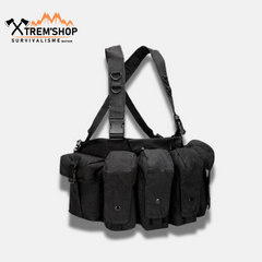 gilet tactique de combat vue de face