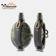 gourde militaire silicone vue de face